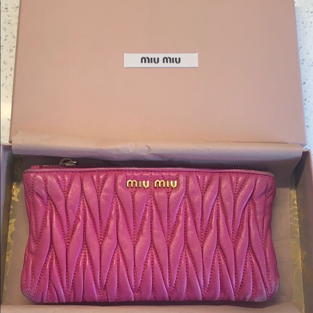 Miu Miu pouch